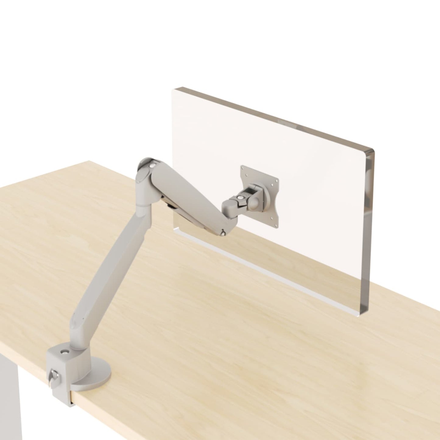 Workrite Flat Panel Monitor Arm ngjyrë Argjend